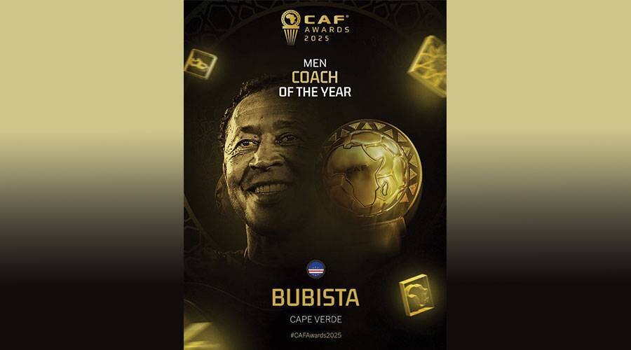 Bubista named African Men's Coach of the Year